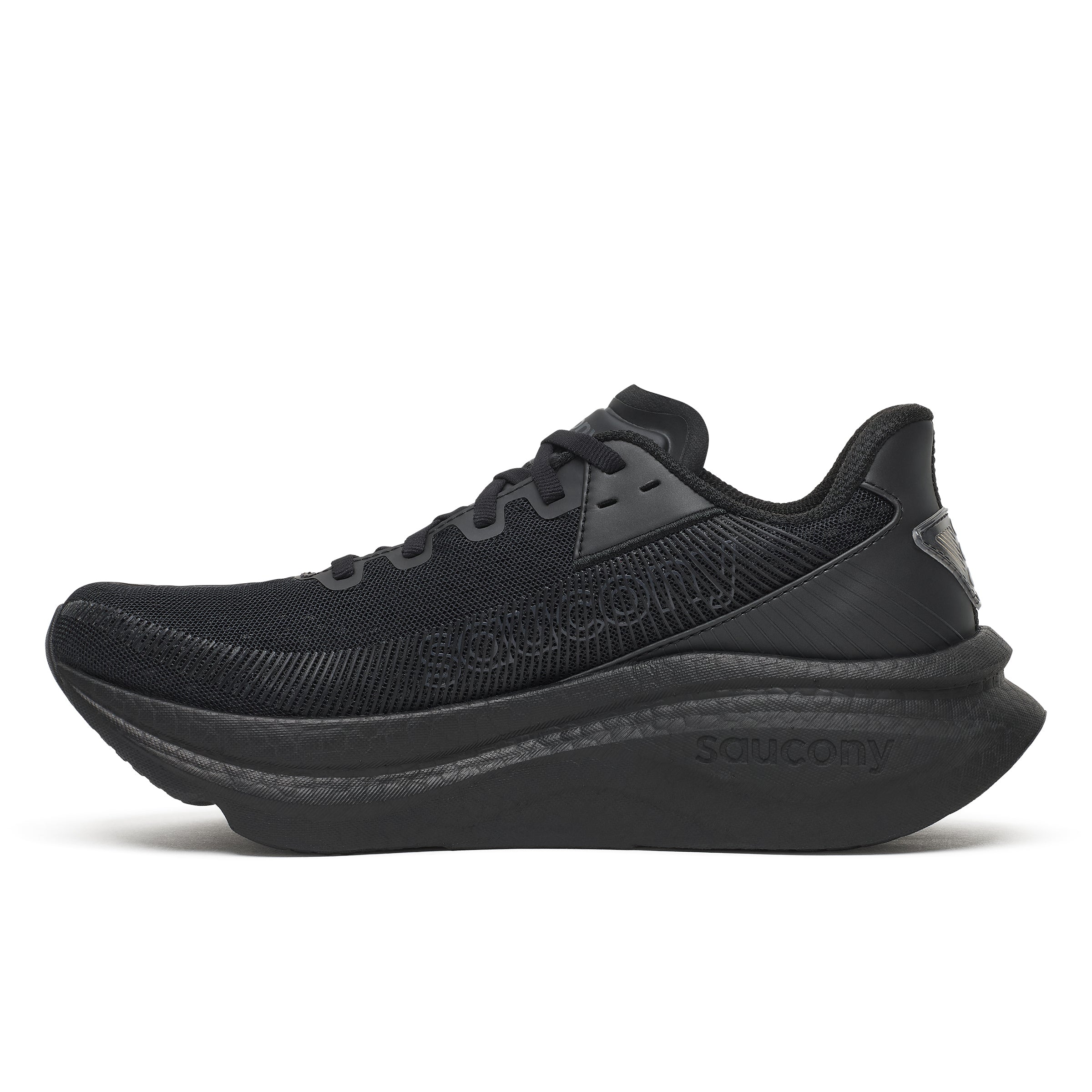 Women's Saucony Endorphin Azura Triple Black — view 3