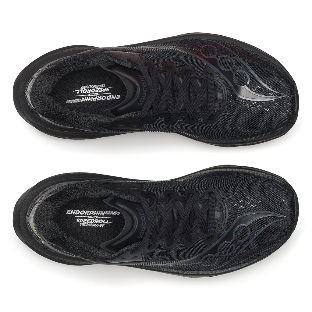 Women's Saucony Endorphin Azura Triple Black — view 5