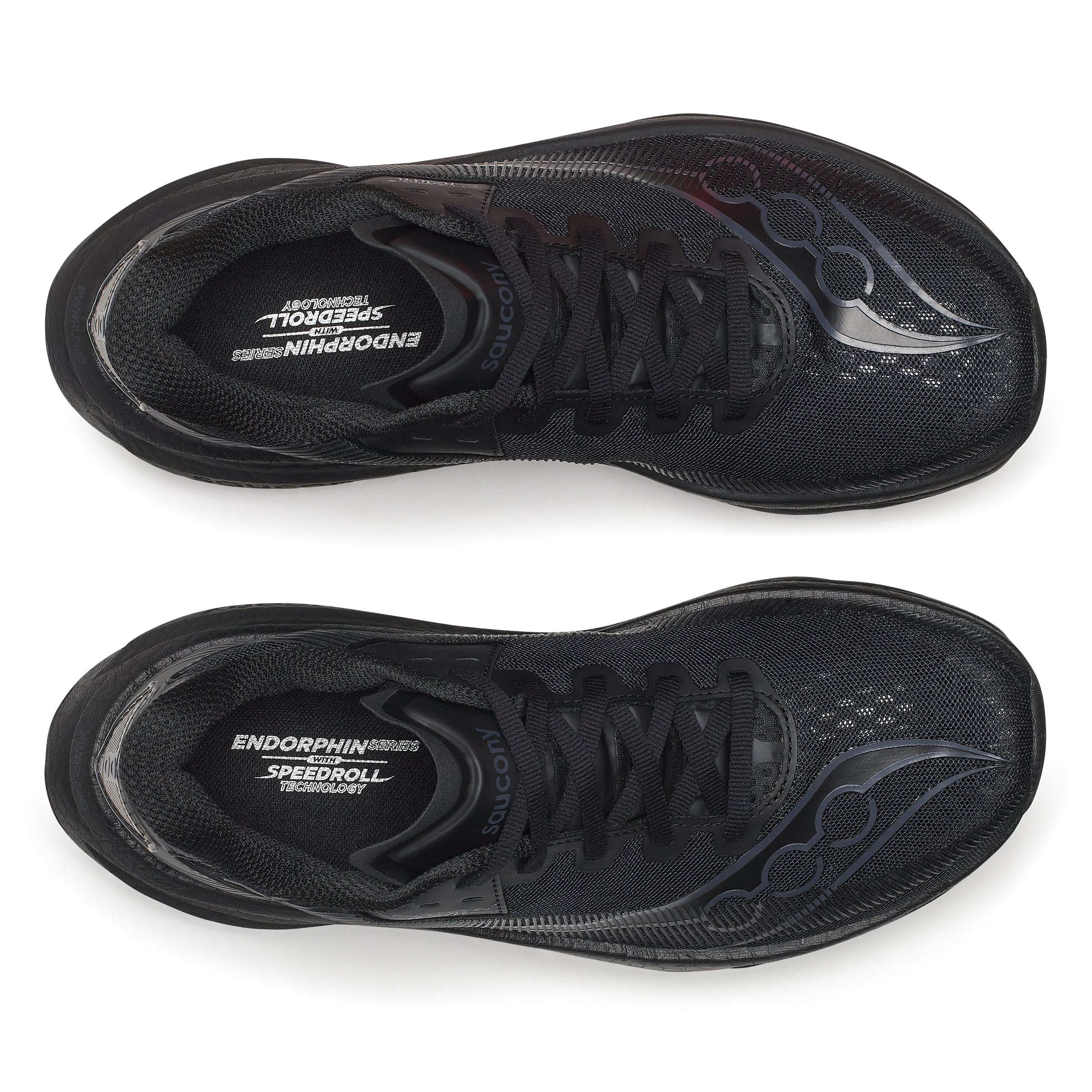 Women's Saucony Endorphin Azura Triple Black — view 5