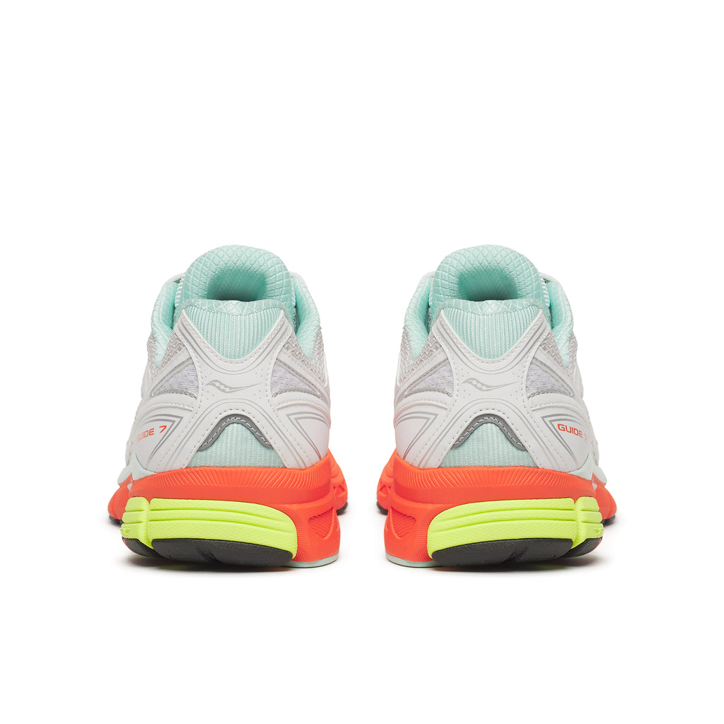 Women's Saucony Progrid Guide 7 White Multi Trainers — view 4