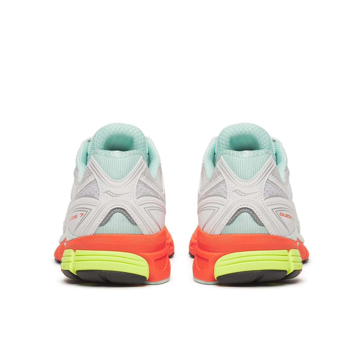 Women's Saucony Progrid Guide 7 White Multi Trainers — view 4