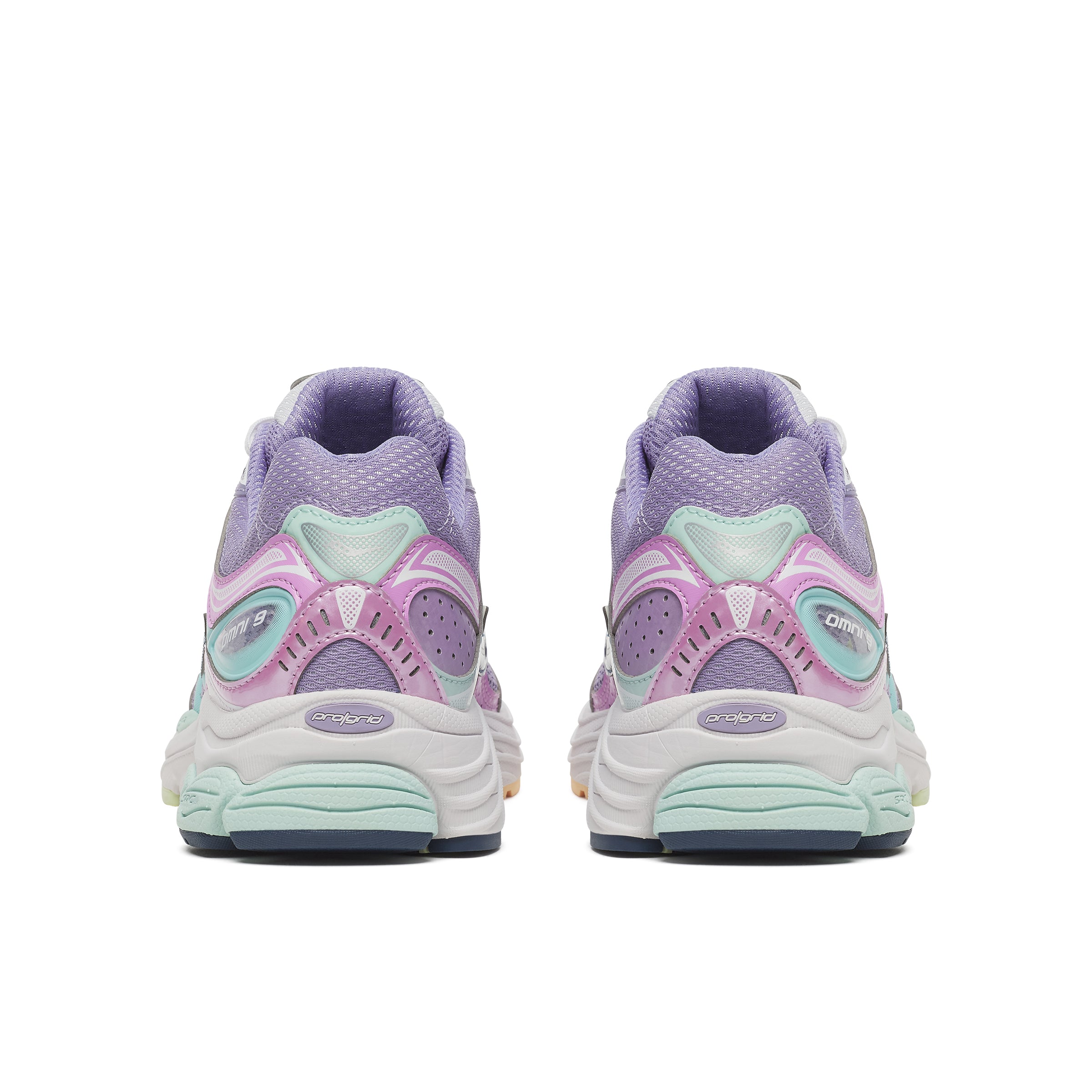 Women's Saucony Progrid Omni 9 Prism Wisteria Blue — view 4