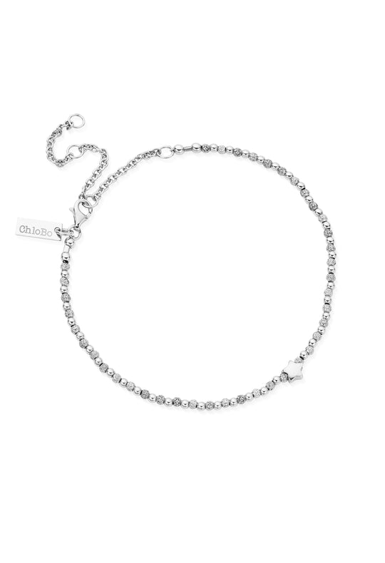 ChloBo Inset Star Anklet. SANSTAR *