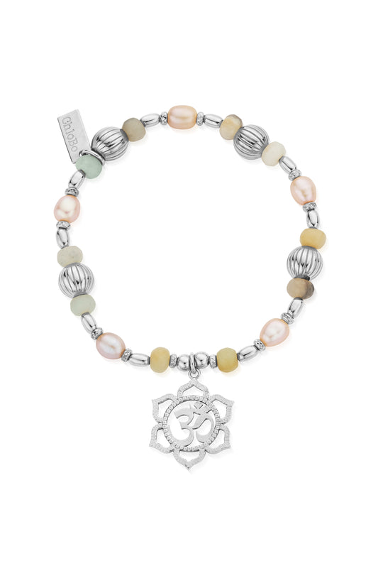 ChloBo Divine Lotus Bracelet Sterling Silver *