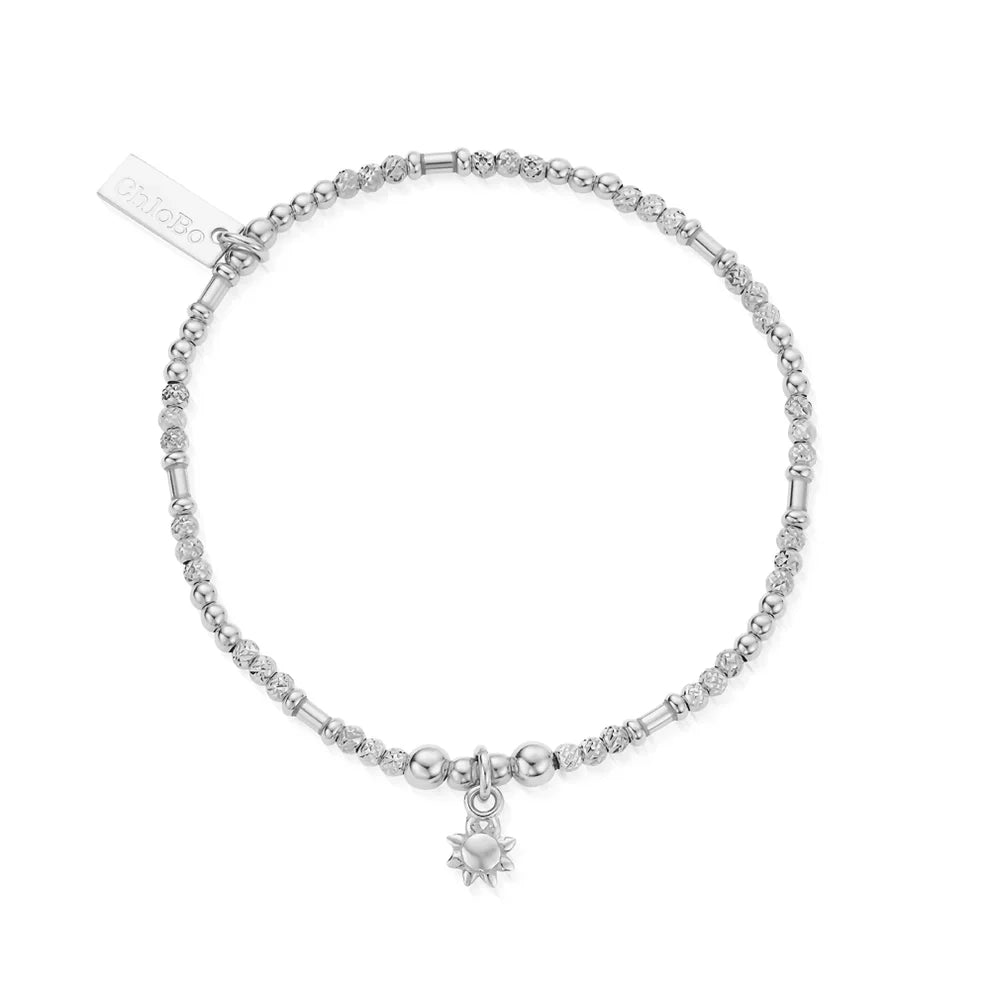ChloBo Silver Sunshine Sparkle Bracelet SBFBB3582