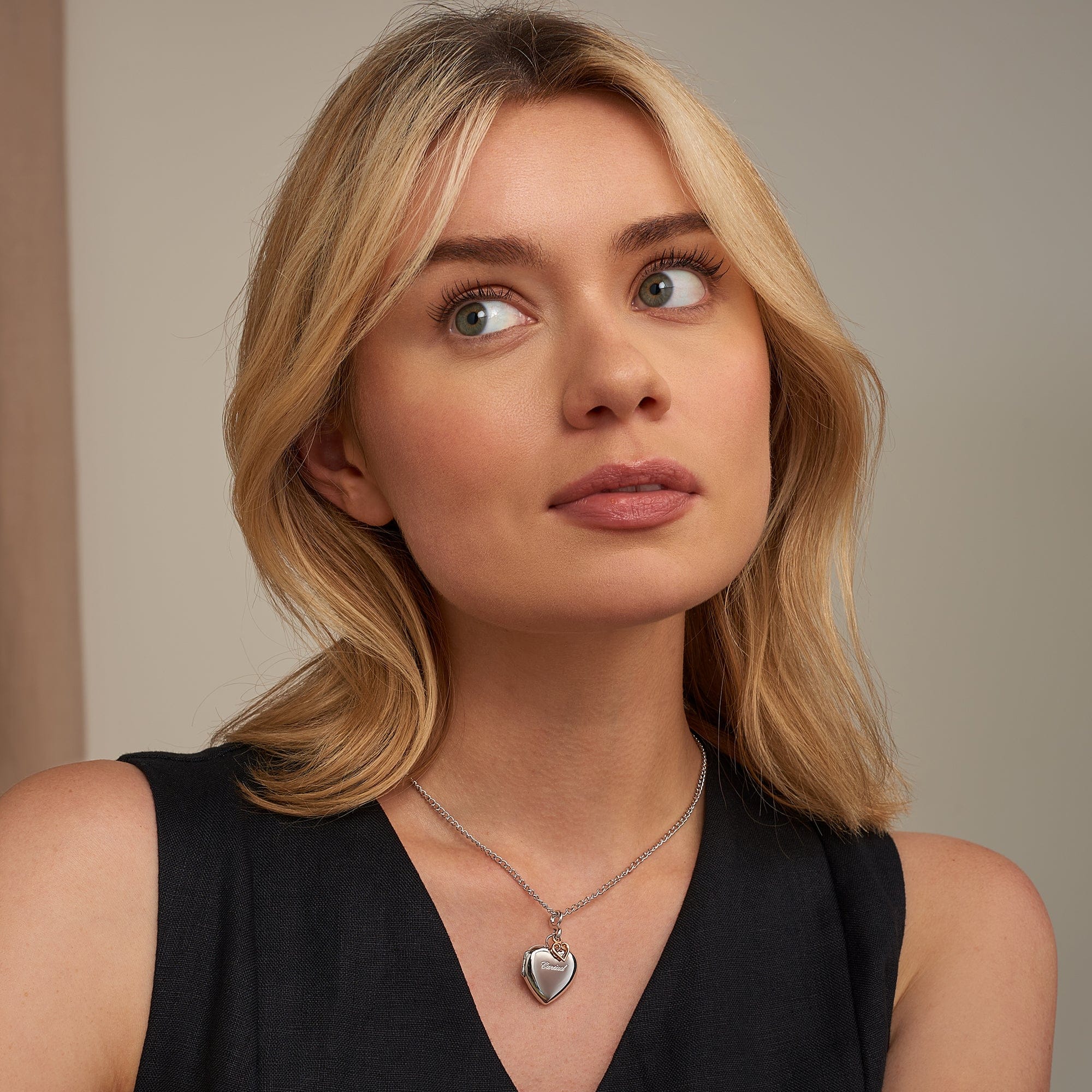 Clogau Cariad Heart Locket In Sterling Silver SCLP