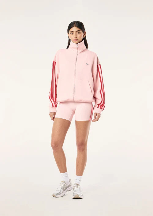 Women's P.E Nation Scout Jacket In Soft Pink