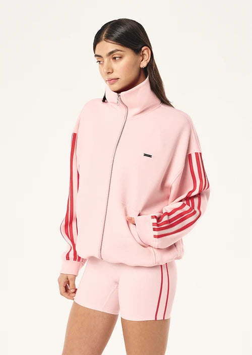 Women's P.E Nation Scout Jacket In Soft Pink