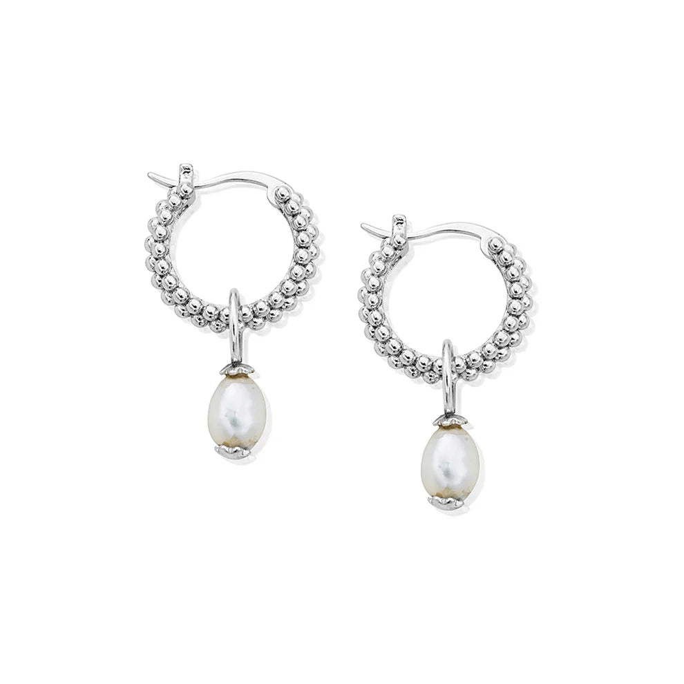 ChloBo Tale Of Tide Hoop Earrings Sterling Silver by ChloBo