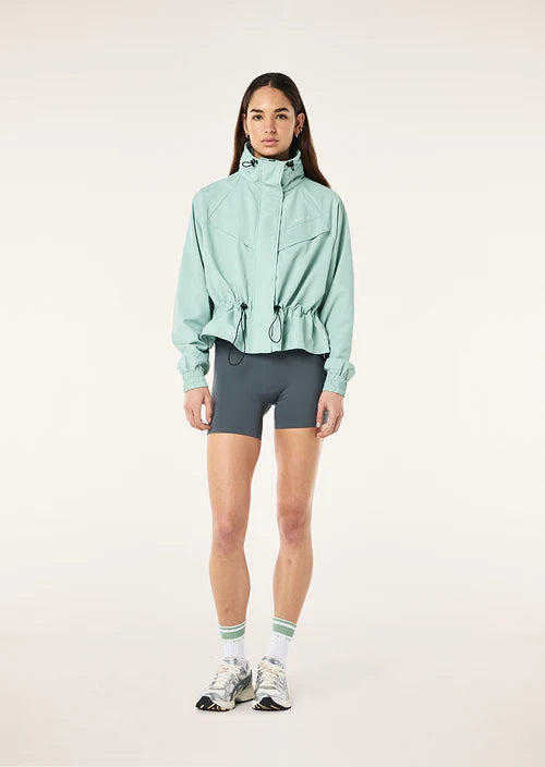 Women's P.E Nation Shelter Jacket in Dusty Mint — view 6