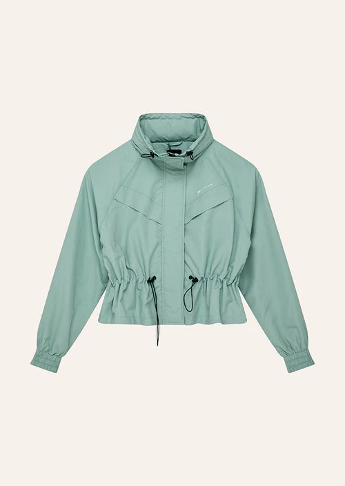 Women's P.E Nation Shelter Jacket in Dusty Mint — view 7