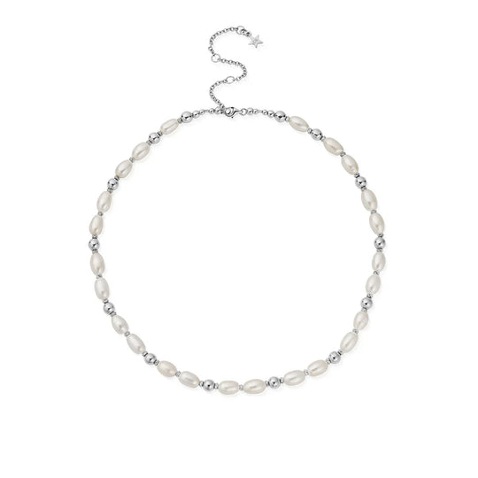 ChloBo Ocean Pearl Necklace Sterling Silver