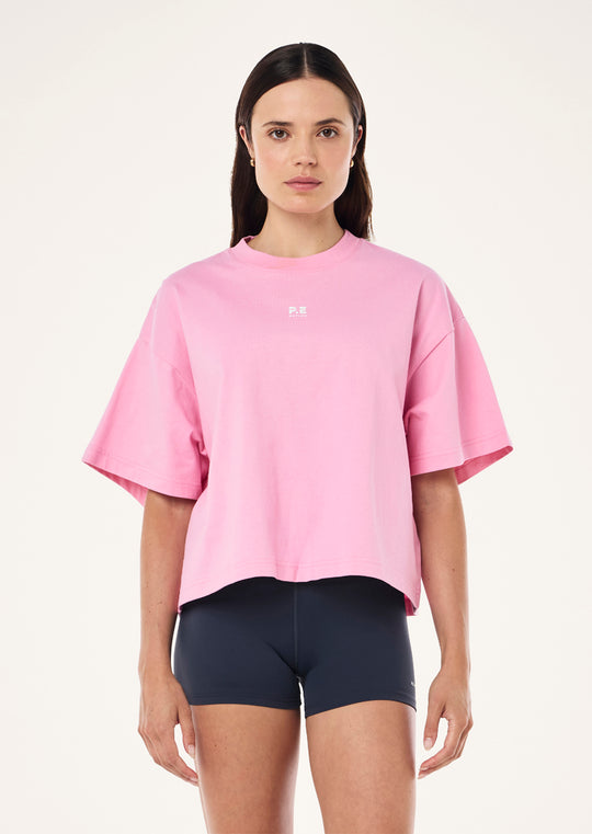 Women's P.E Nation Pink Superfine Tee