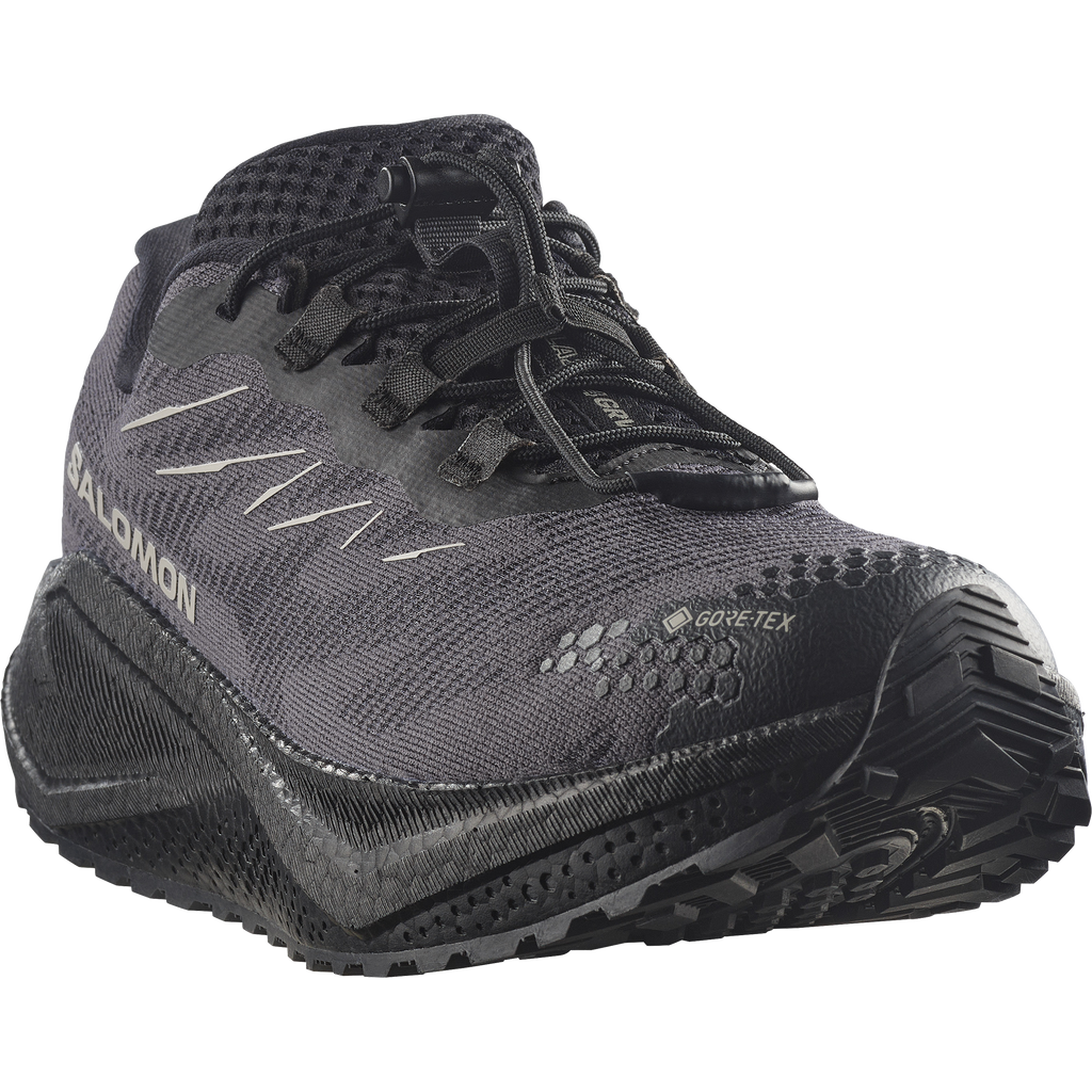 Salomon Aero Blaze 4 GRVL GTX Black/Black/Paloma Trainers — view 7