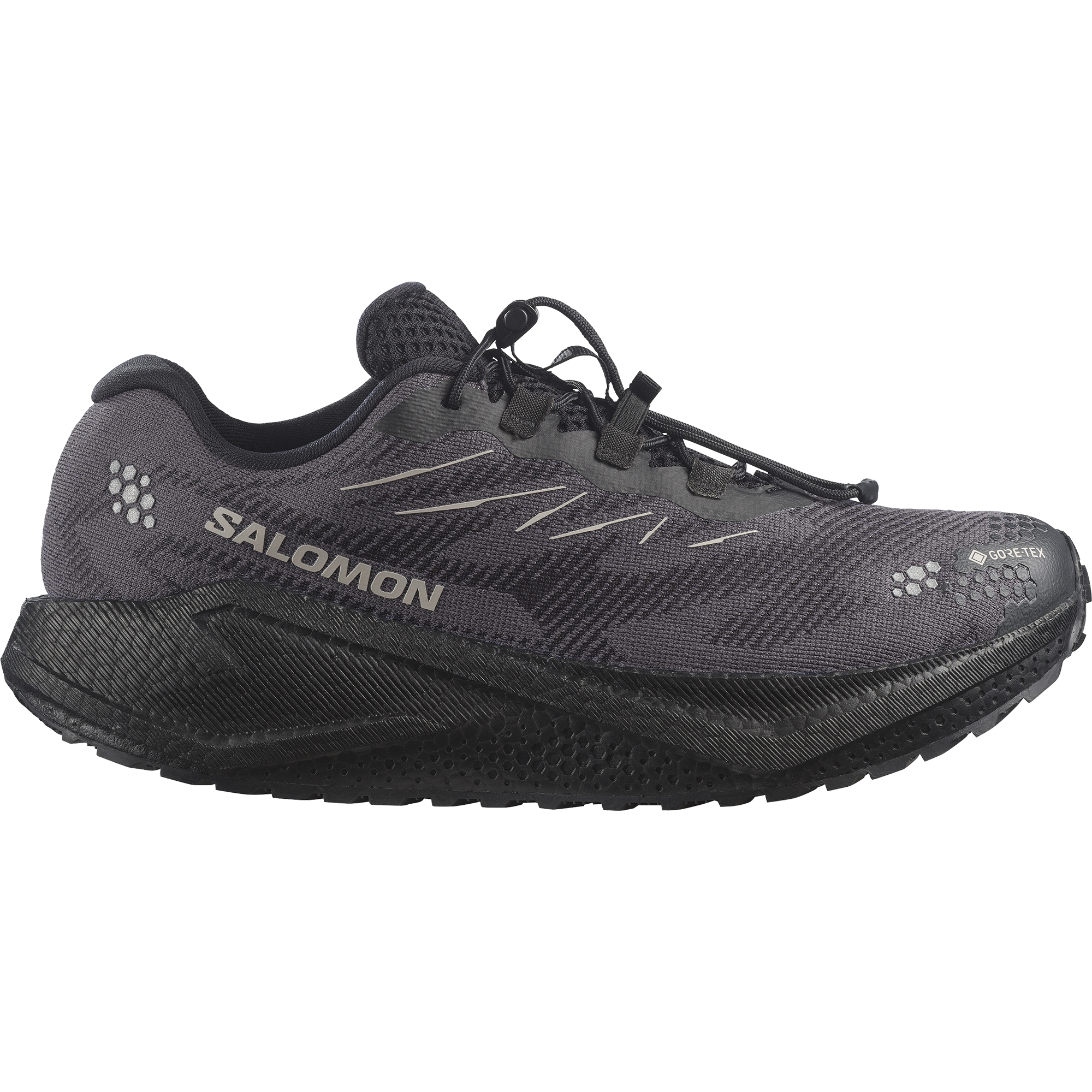 Salomon Aero Blaze 4 GRVL GTX Black/Black/Paloma Trainers