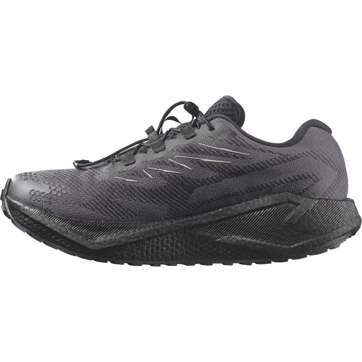 Salomon Aero Blaze 4 GRVL GTX Black/Black/Paloma Trainers — view 4