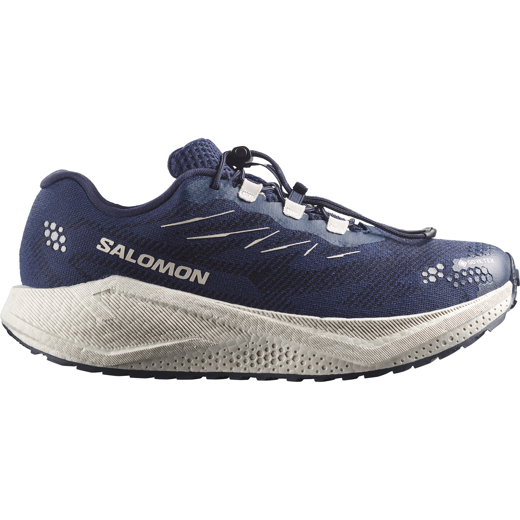 Salomon Aero Blaze 4 GRVL GTX Maritime Blue/Silver Trainers