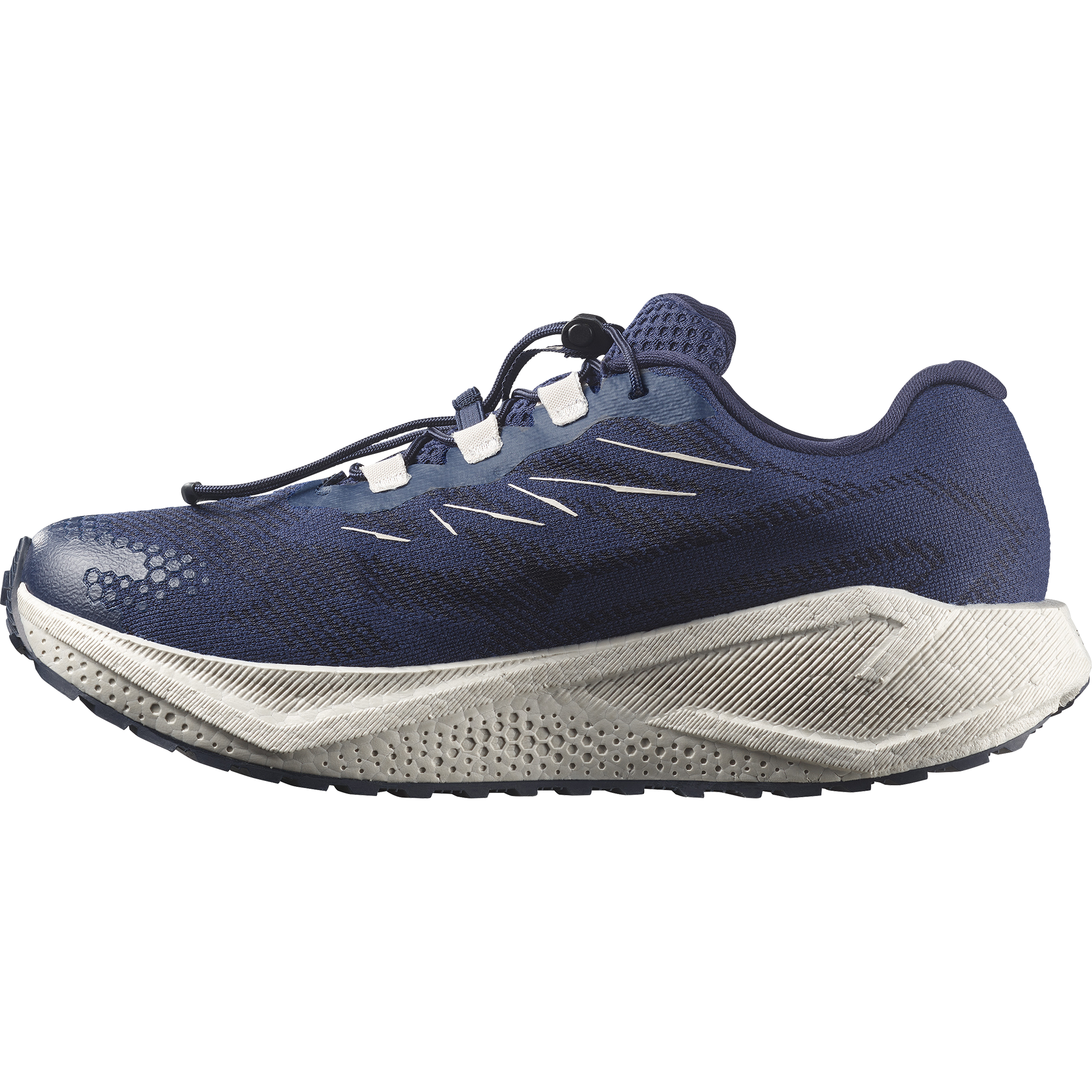 Salomon Aero Blaze 4 GRVL GTX Maritime Blue/Silver Trainers — view 4