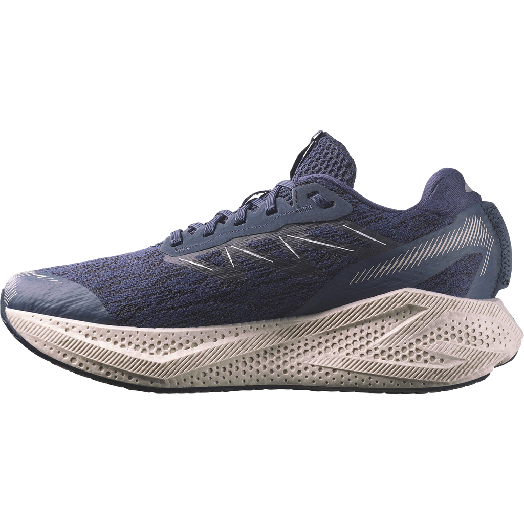 Salomon Aero Glide 4 Maritime Blue/Silver Cloud/White Trainers — view 4