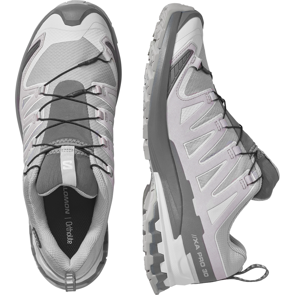 Salomon XA Pro 3D V9 GTX Alloy/Clrock/Lunro Trainers — view 2
