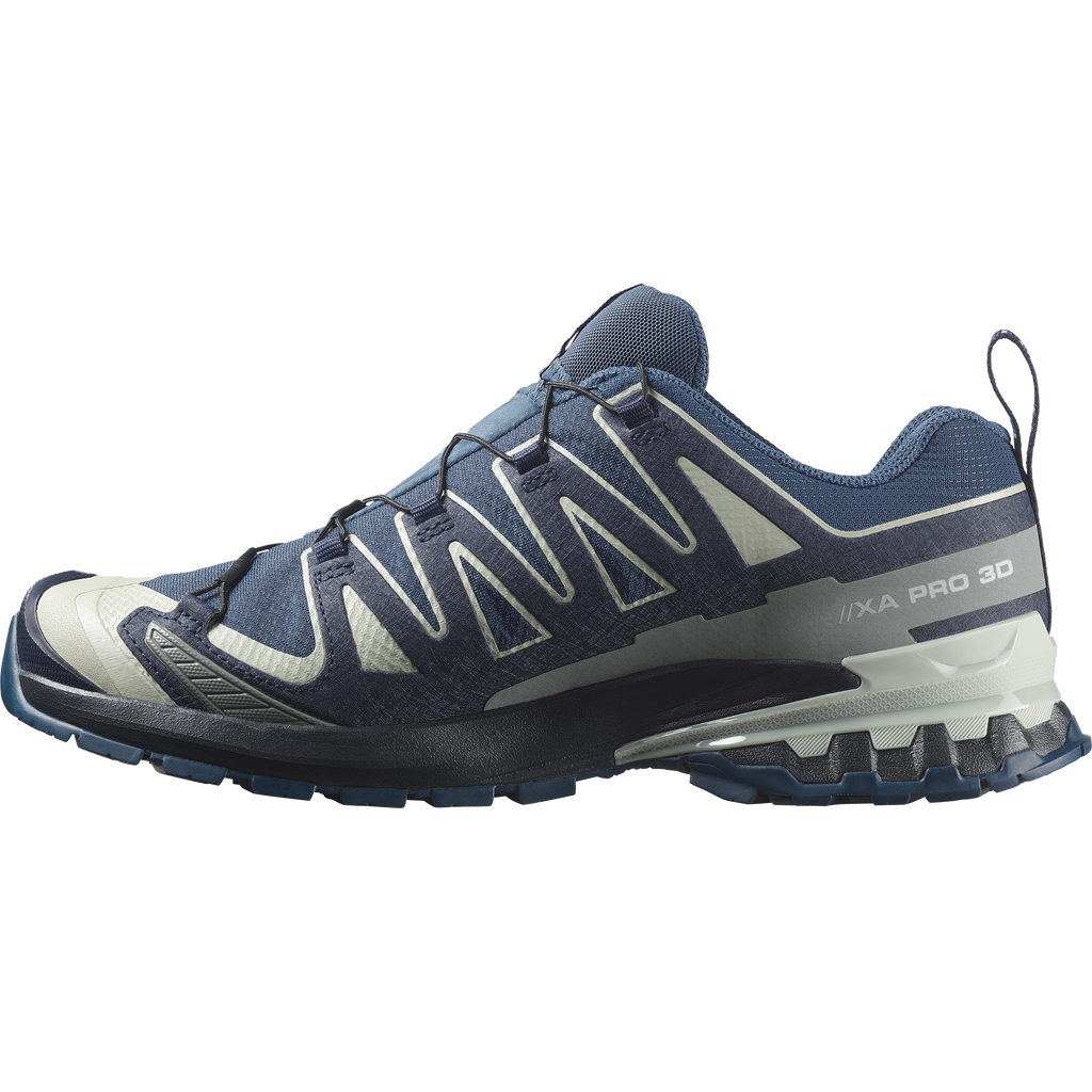 Salomon XA Pro 3D V9 GTX Spellbound/Maritime Blue Trainers — view 3