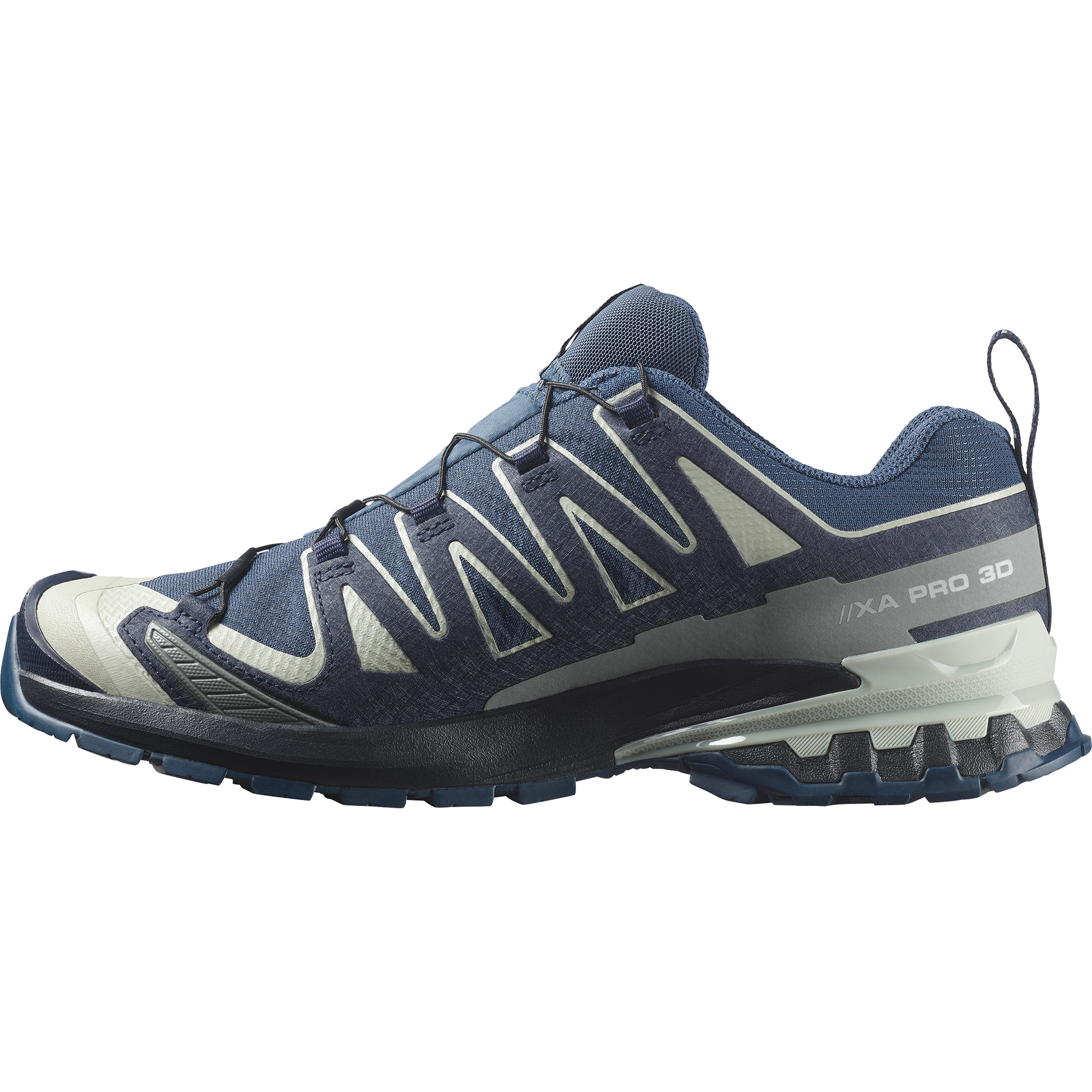 Salomon XA Pro 3D V9 GTX Spellbound/Maritime Blue Trainers — view 3