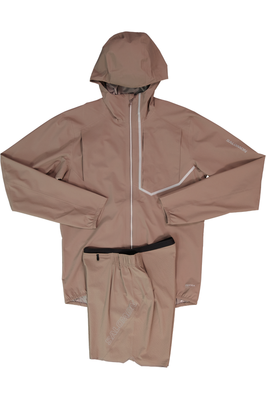 Men's Salomon Iron Bonatti Trail Jacket & Salomon Iron Sense Aero 7'' Shorts Set