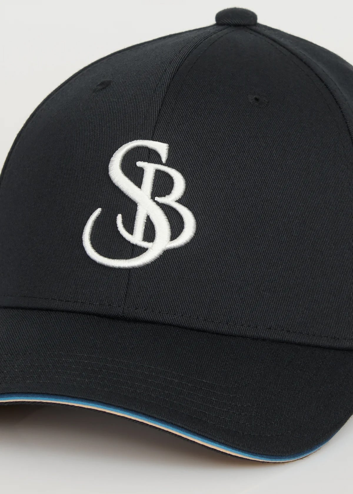 Men's Sandbanks SB Black Baseball Cap — view 3