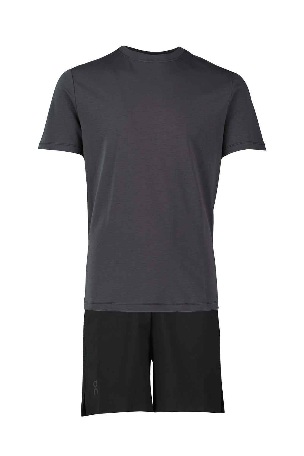 Men's On Running Black Focus T Shirt & Black Focus Short Set