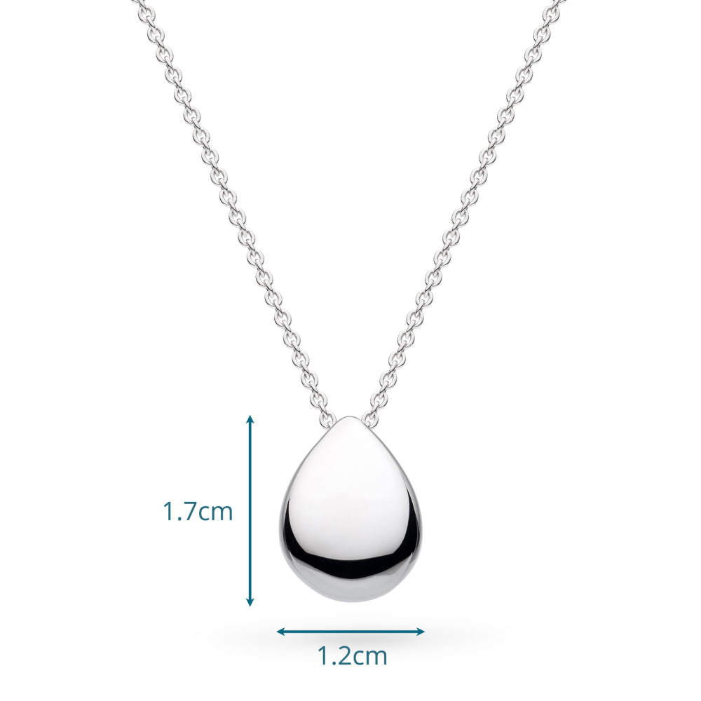 The Coast Pebble Smooth Grande necklace, a silver pendant necklace from Kit Heath, available at OD’s Jewellers in St Helens