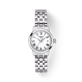 Tissot Ladies Classic Dream White Roman Numeral Dial Bracelet Watch Stainless Steel by Tissot