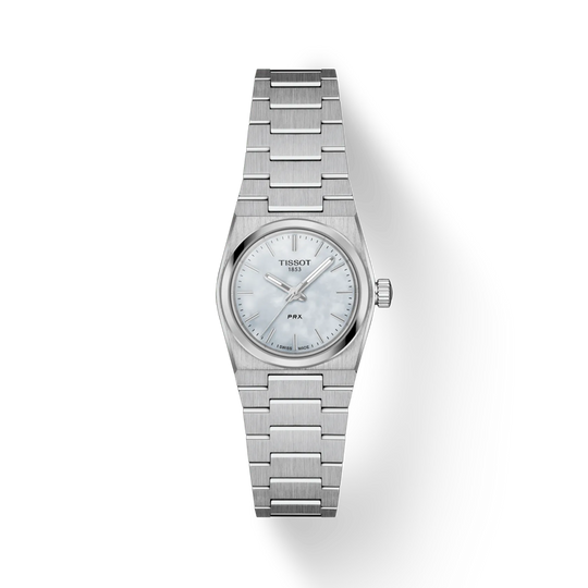 Tissot Ladies PRX 25mm MOP Dial Quartz Bracelet Watch T1370101111100