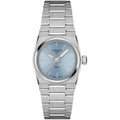 Tissot Ladies PRX 25mm Ice Blue Dial Quartz Watch Stainless Steel by Tissot