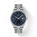 Mens Tissot 40mm Ballade Blue Dial Bracelet Watch Stainless Steel by Tissot