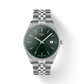 Mens Tissot 40mm Ballade Green Dial Bracelet Watch Stainless Steel by Tissot