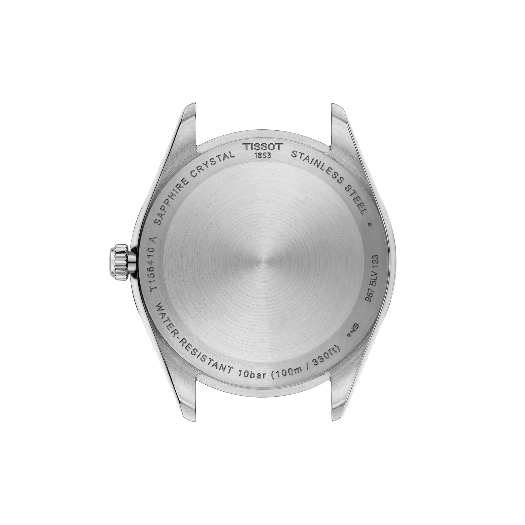 Mens Tissot 40mm Ballade Silver Baton Dial Bracelet Watch Stainless Steel/ Gold Plated by Tissot
