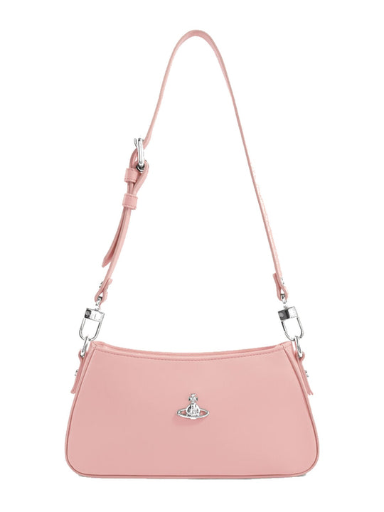 Womens Vivienne Westwood Tasha Shoulder Phone Bag in Pastel Pink
