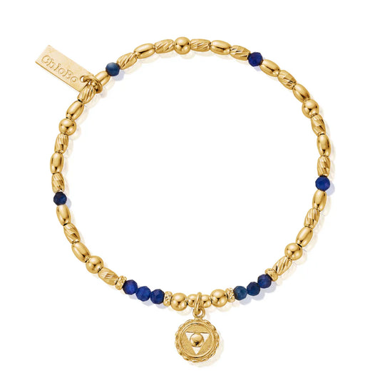 Kyanite-Throat Chakra Bracelet-GBKY767