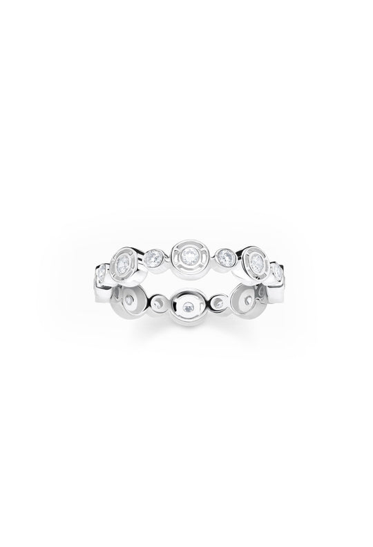 Thomas Sabo Cubic Zirconia Circles Ring in Silver
