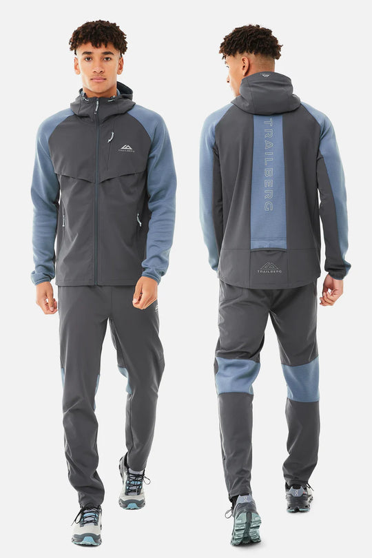 Men's Trailberg Ombre Blue Rapid Dash Tracksuit Set