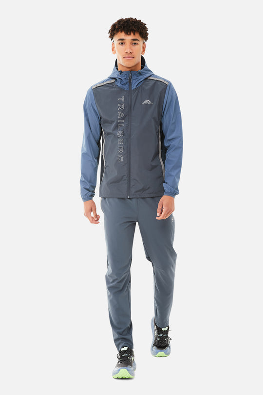 Men's Trailberg Ombre Blue Triathlon Tracksuit Set