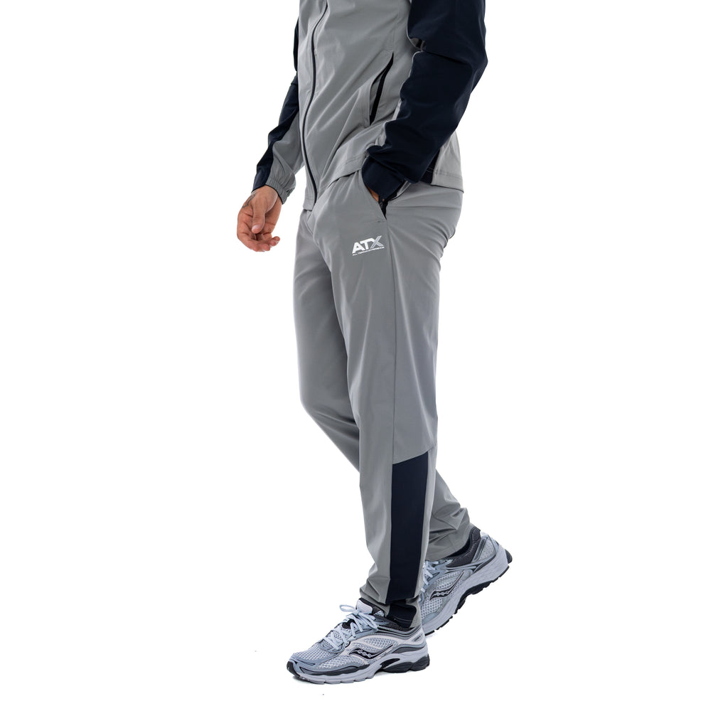 Men's ATX Boulder 2.0 Jacket & Pant In Navy/Dark Grey Tracksuit Set — view 8