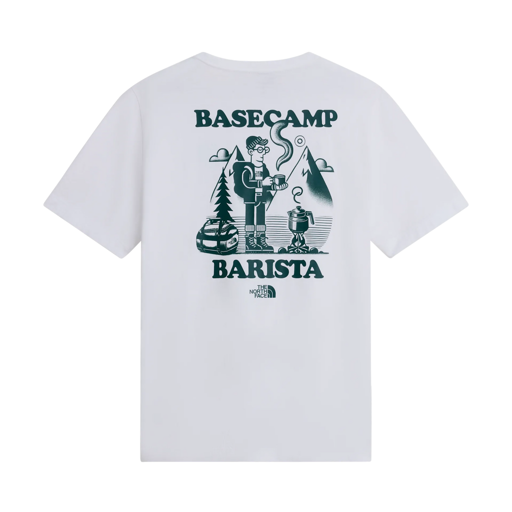 The North Face Basecamp Barista Relaxed T-Shirt White — view 3