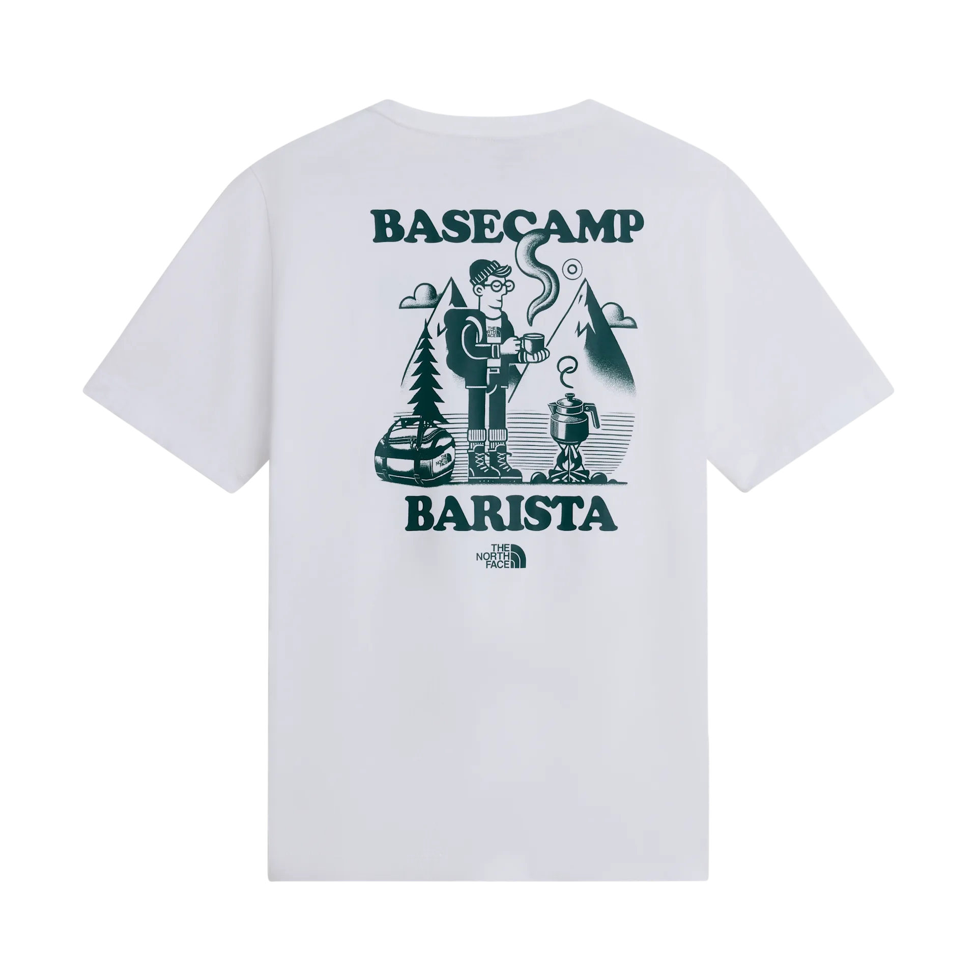 The North Face Basecamp Barista Relaxed T-Shirt White — view 3