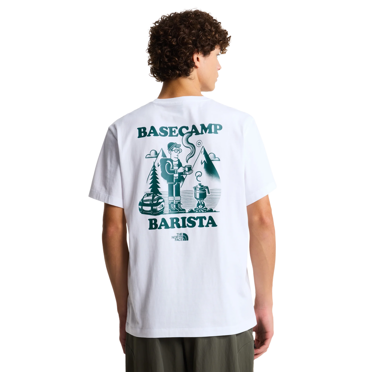 The North Face Basecamp Barista Relaxed T-Shirt White — view 4
