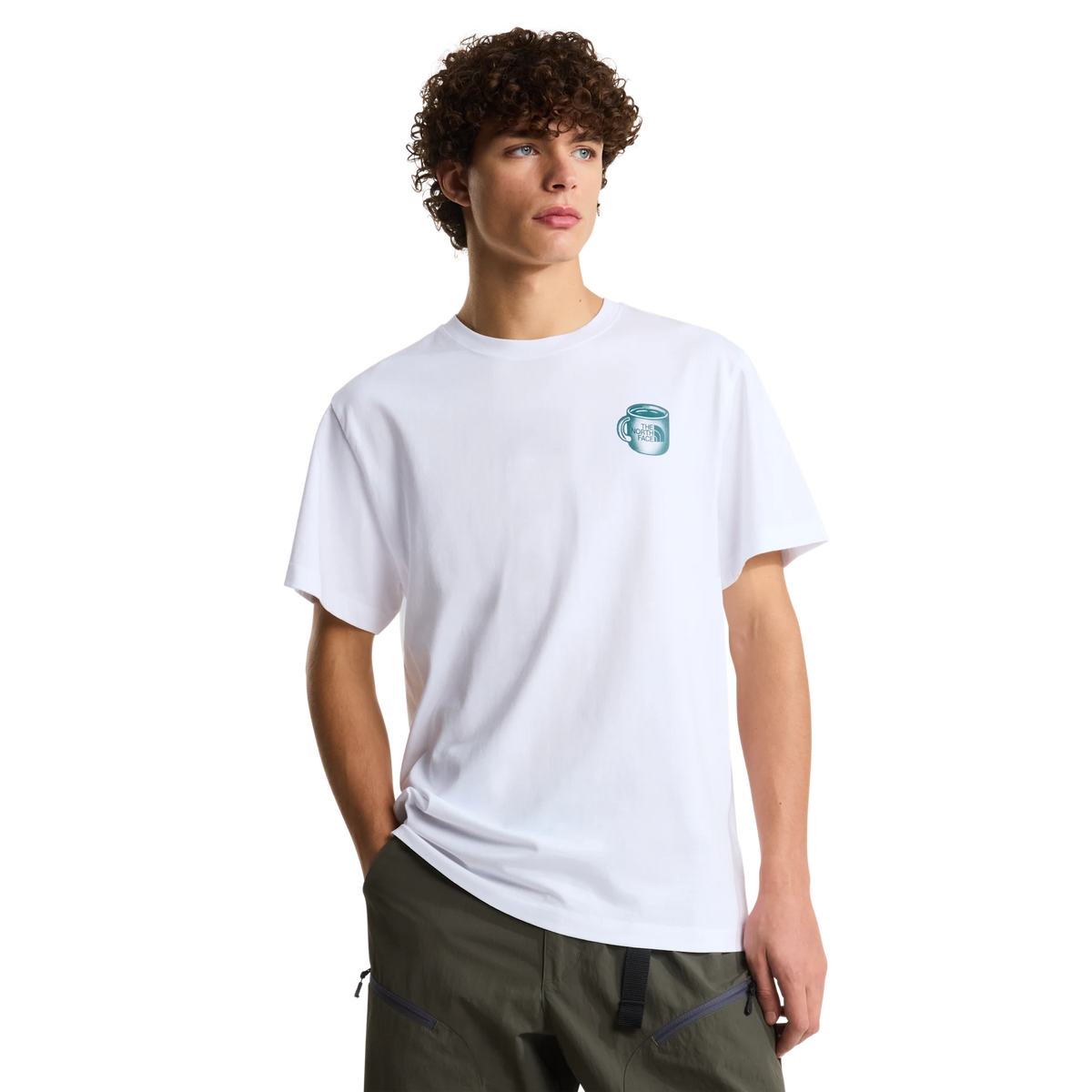 The North Face Basecamp Barista Relaxed T-Shirt White — view 2