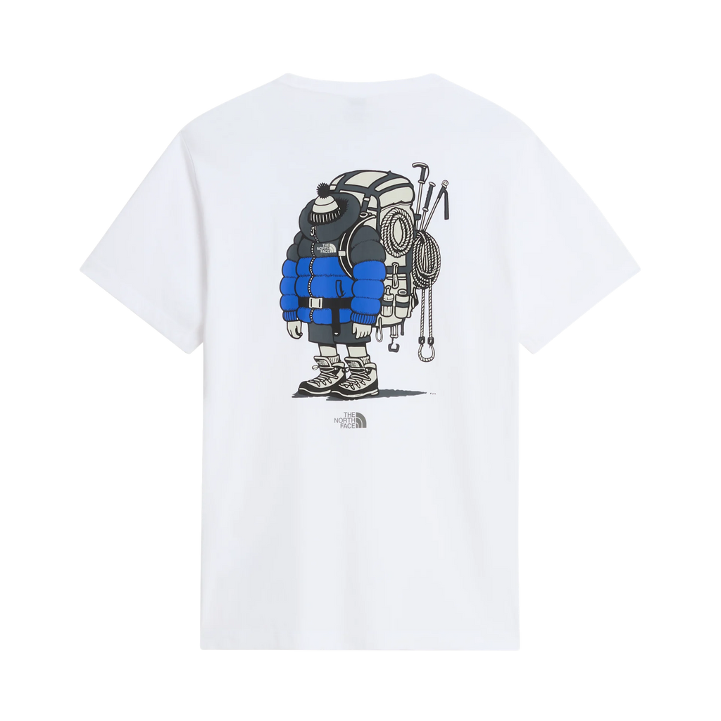 The North Face Gear Up Get Out Relaxed SS T-Shirt White — view 2