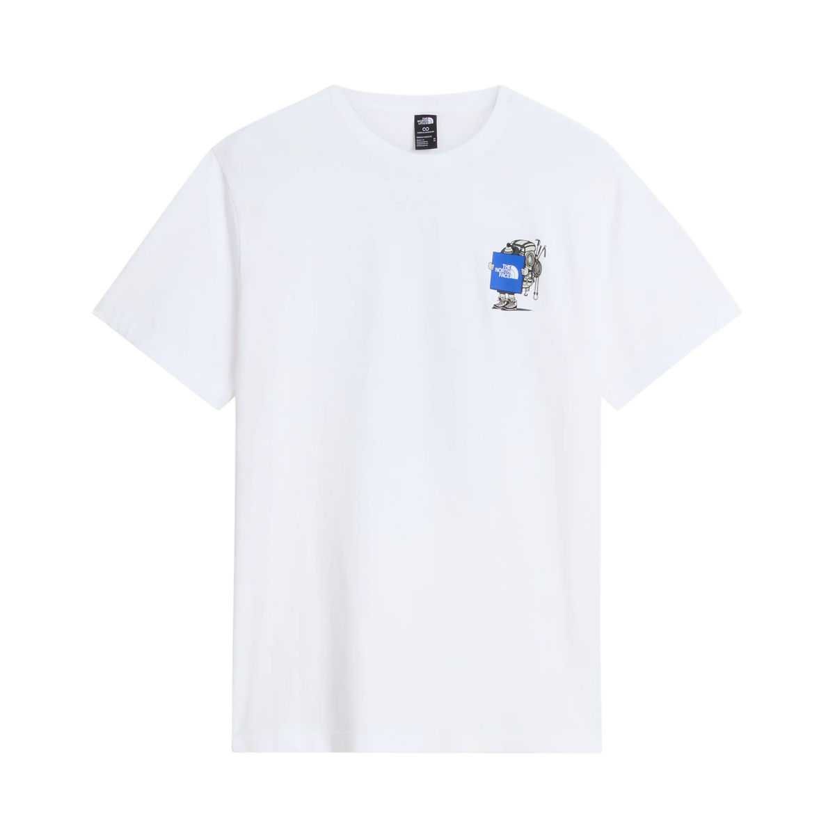The North Face Gear Up Get Out Relaxed SS T-Shirt White