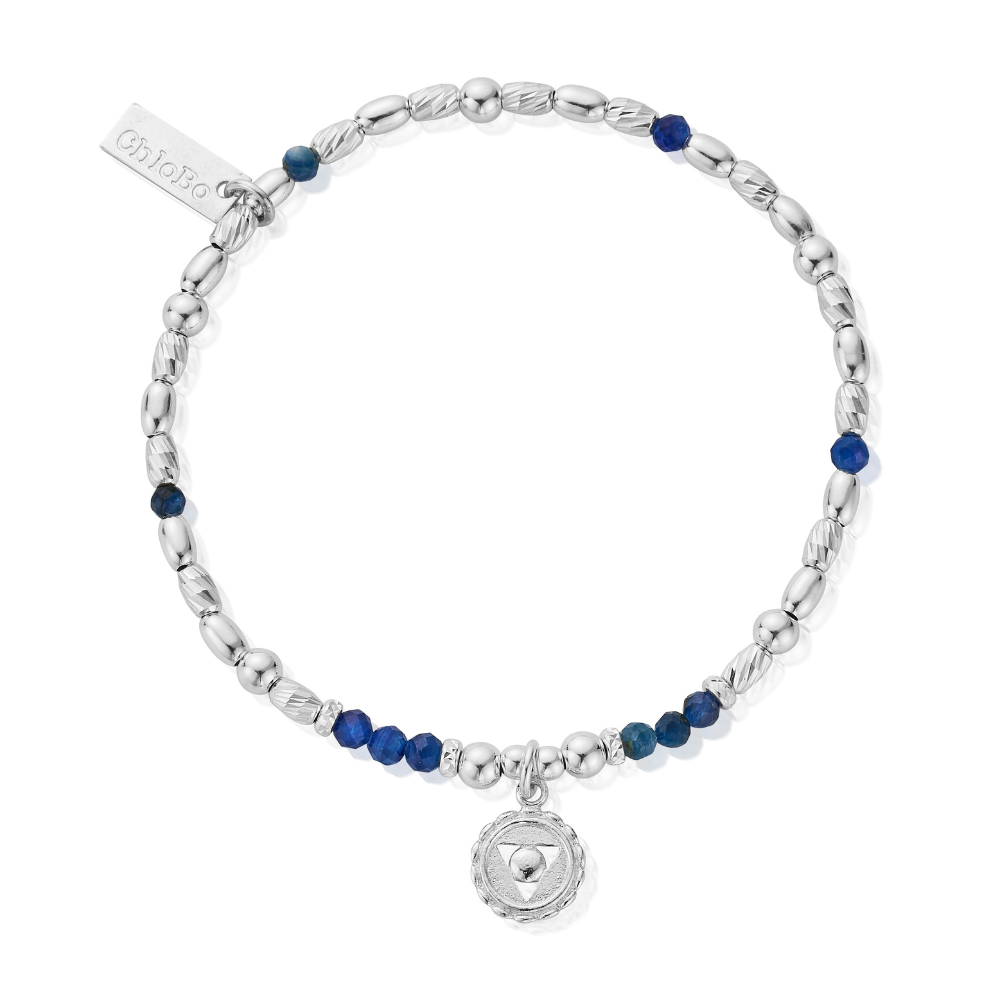 Kyanite-Throat Chakra Bracelet-GBKY767