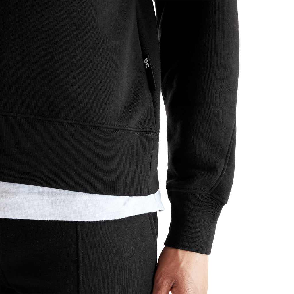 Women's On Running Club Hoodie in Black — view 9